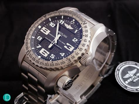 breitling emergency watch functions|Breitling emergency watch review.